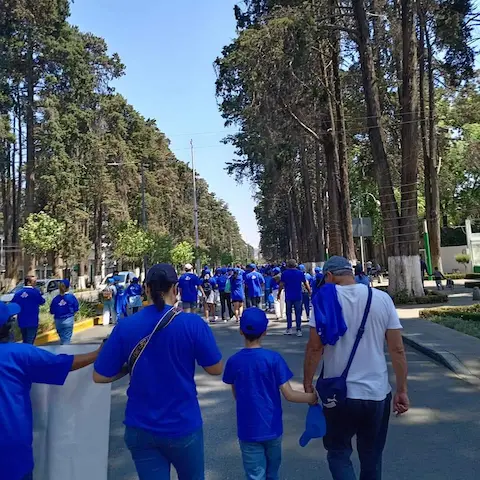 Eko Autismo en Acción Caminatas para Apoyar a las Familias Autistas - Toluca